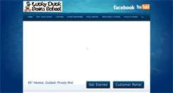 Desktop Screenshot of luckyduckswimschool.com